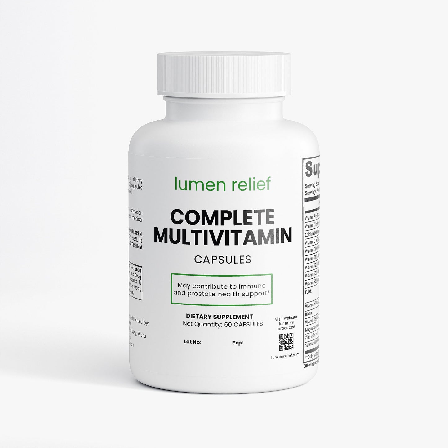 lumen relief Complete Multivitamin Capsules – Daily Nutrient Support for Wellness