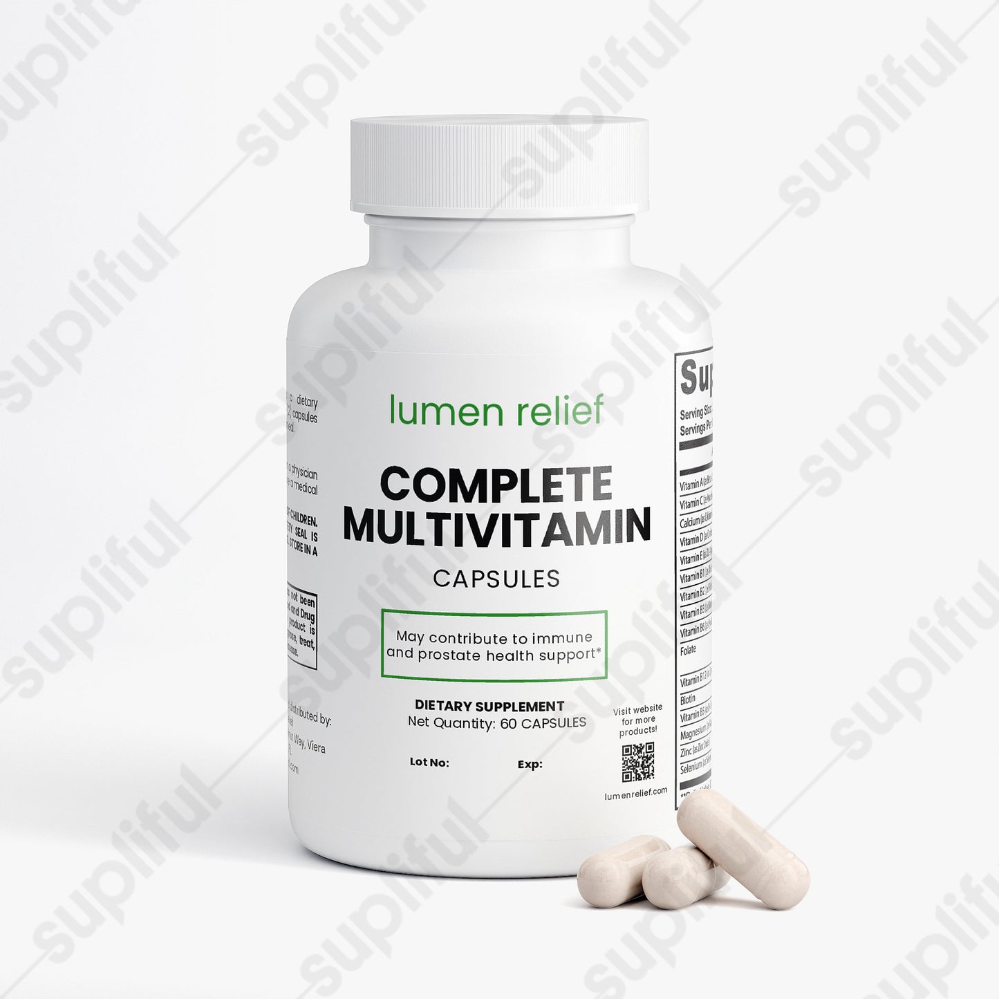 lumen relief Complete Multivitamin Capsules – Daily Nutrient Support for Wellness